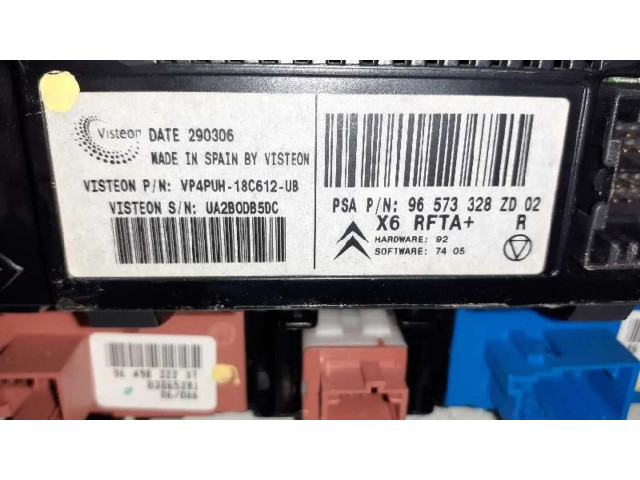 Блок управления климат-контролем 6451SZ, 96573328ZD   Citroen C6