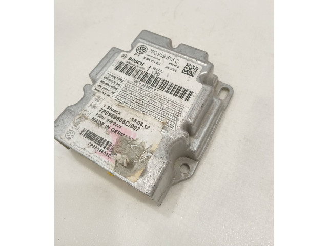 Блок подушек безопасности 7P0959655C, 0285011201   Volkswagen Touareg II