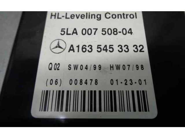 Řídící jednotka A1635453332, 5LA00750804   Mercedes-Benz ML W163 2001