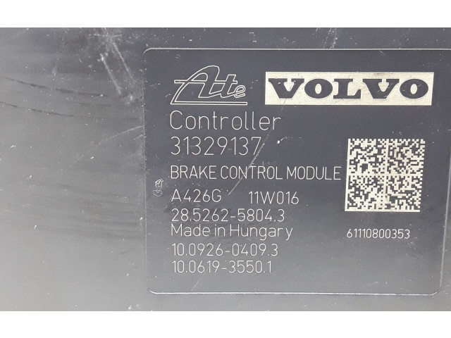 Jednotka ABS 31329137, P31329137   Volvo V60 2013