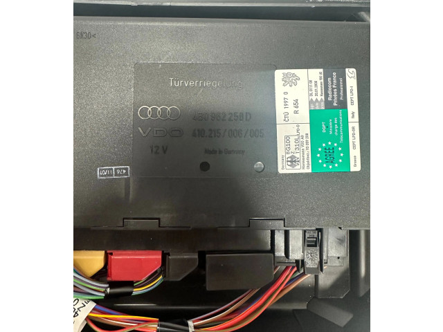 Блок комфорта 4B0962258D, 410215006005   Audi A6 S6 C5 4B   