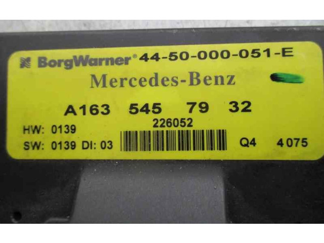 Řídící jednotka A1635457932, 4450000051E   Mercedes-Benz ML AMG W164 1999