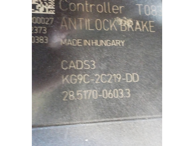 Jednotka ABS KG9C2B373DD, J1GC2D088BA   Ford Mondeo MK V 2019