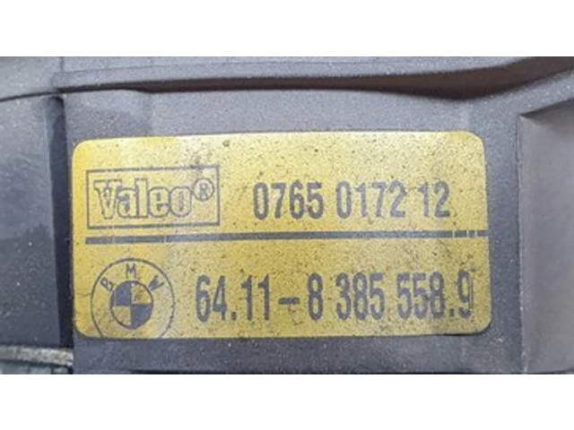 Вентилятор печки    641183855589, 0765017212   BMW 5 E39
