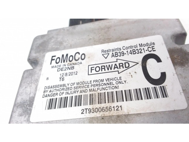 Блок подушек безопасности AB3914B321CE   Ford Ranger