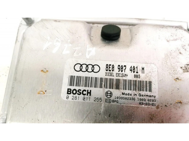 Блок управления двигателя 8E0907401M   Audi A6 S6 C5 4B