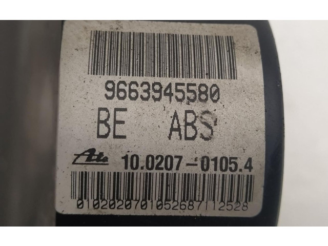 Jednotka ABS 9663945580   Peugeot 207 2007