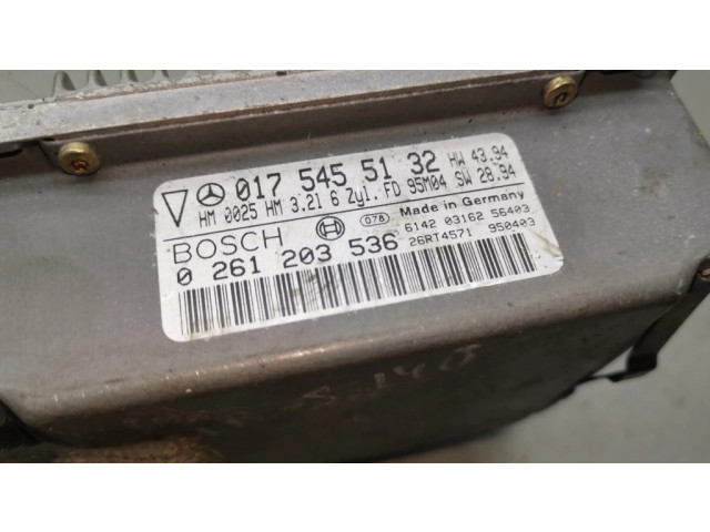 Řídící jednotka 0175455132, 0261203536   Mercedes-Benz S W140 1994