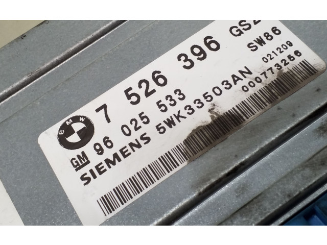 Блок управления коробкой передач 7526396, 5WK33503AN   BMW 3 E46
