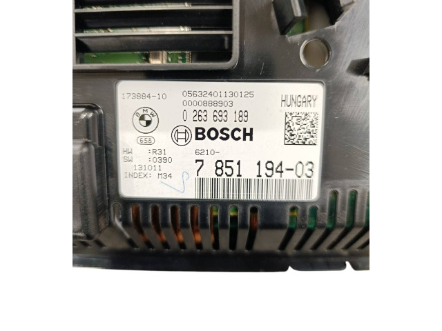 Přístrojová deska  BMW M5 2013 785119403, 6210785119403  