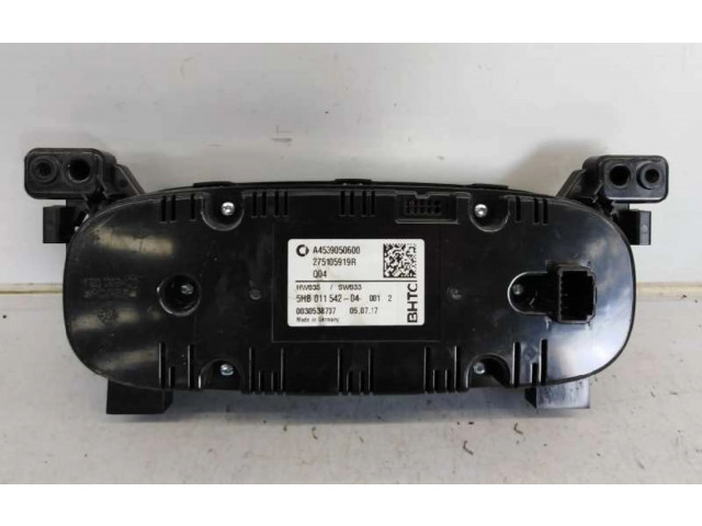 Блок управления климат-контролем A4539050600, 275105919R   Smart ForTwo III C453