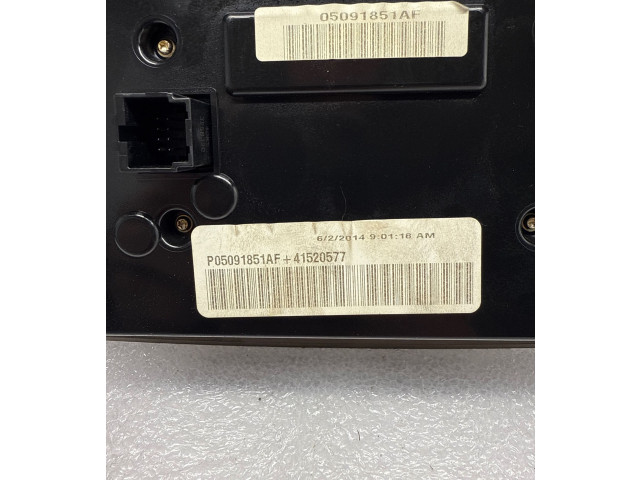 Блок управления климат-контролем P05091851AF   Jeep Grand Cherokee