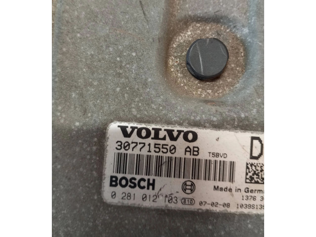 Řídící jednotka 30771550AB, 0281012103   Volvo XC70 2007