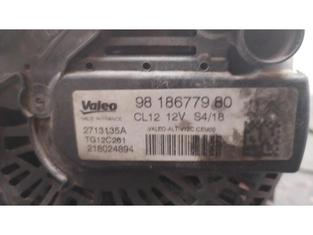 Генератор 9818677980, ALTERNADOR   Citroen C4 I Picasso 1.2     