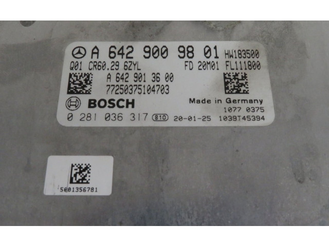 Řídící jednotka A6429009801, A6429009801   Mercedes-Benz GL X164 2012