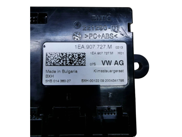 Блок управления климат-контролем 1EA907727M, 22129001   Volkswagen ID.3