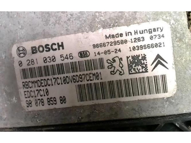 Řídící jednotka 1607869980, 1607869980   Peugeot Expert 2014