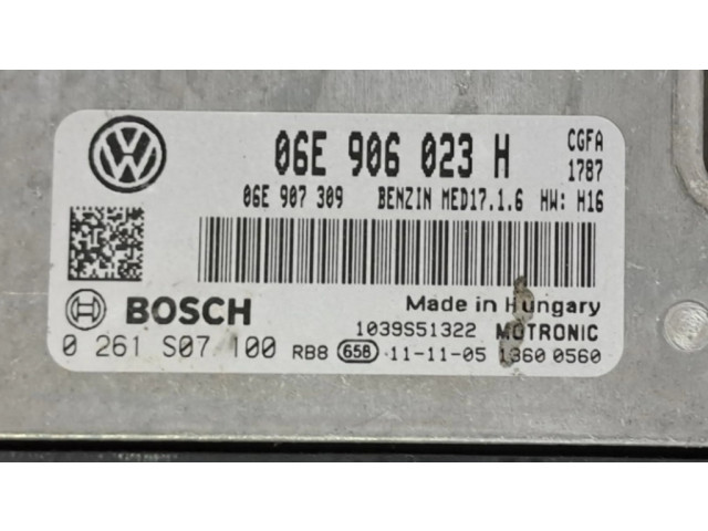 Řídící jednotka 06E906023H, 06E907309   Volkswagen Touareg II 2012
