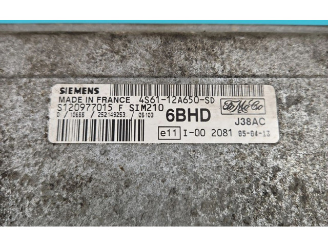 Řídící jednotka 4S61-12A650-SD, IMPRK1393491   Mazda 2 2005
