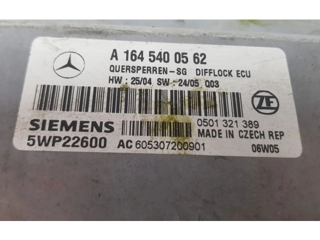 Блок управления A1645400562, A1645400562   Mercedes-Benz ML W164