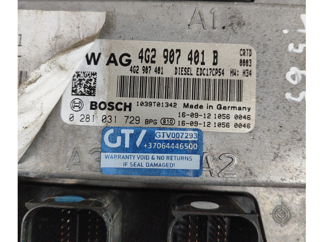 Řídící jednotka 4G2907401B, 4G2907401   Audi A6 S6 C7 4G 2017