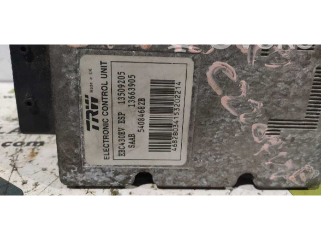 Jednotka ABS 13509205, 12789521   Saab 9-3 Ver2 2003