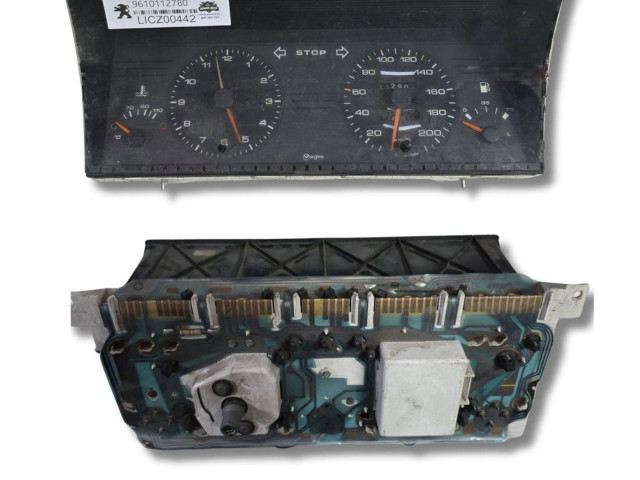Přístrojová deska  Peugeot 405 1992 9610112780  
