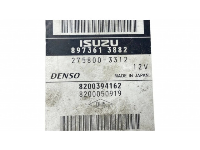 Řídící jednotka 8200050919, 8200394162   Renault Vel Satis 2003