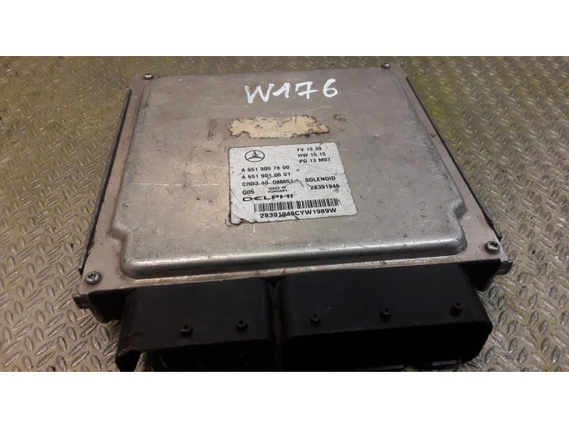 Řídící jednotka 6519007600   Mercedes-Benz A W176 2012