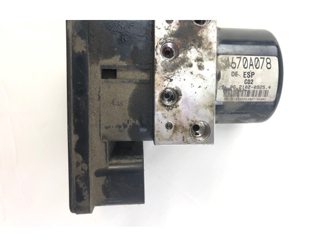 Jednotka ABS 4670A078, 06.2102-0925.4   Mitsubishi Grandis 2009