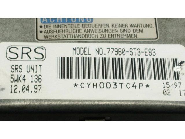Блок подушек безопасности 77960ST3E83, CYH003TC4P   Honda Civic