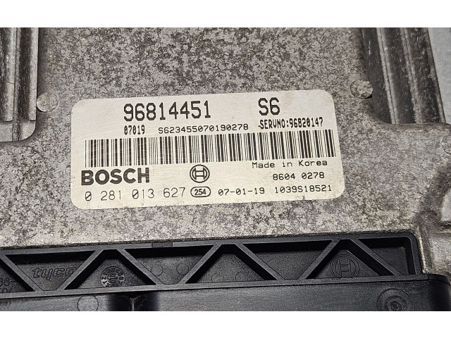 Řídící jednotka 96814451, 0281013627   Chevrolet Epica 2007