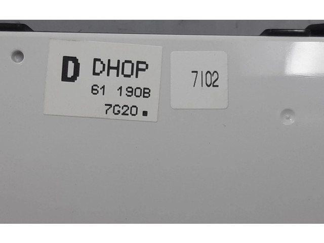 Блок управления климат-контролем DH0P61190E, DH0P61190E   Mazda CX-3