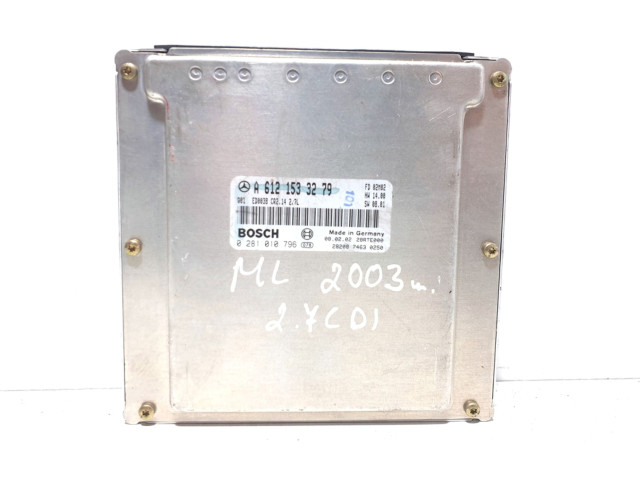 Řídící jednotka A6121533279   Mercedes-Benz ML W163 2004