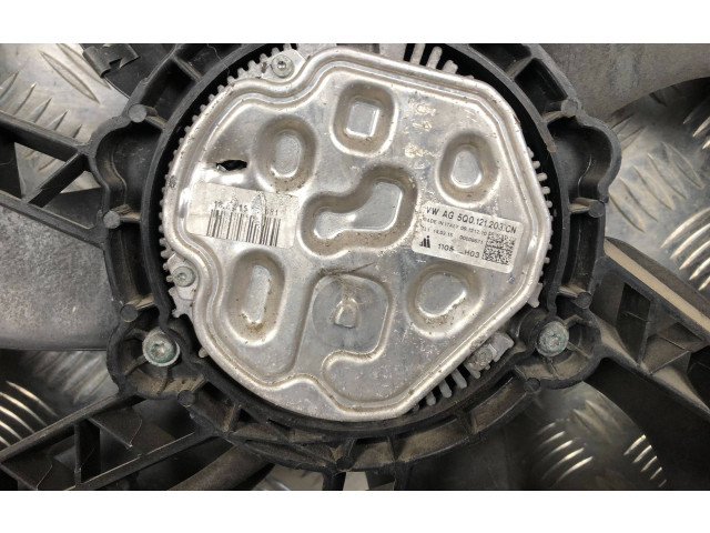 Вентилятор радиатора     5Q0121205, 5Q0121203CN    Volkswagen PASSAT B8 2.0