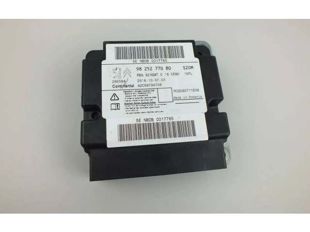 Блок подушек безопасности 9825277080   Citroen C3 Aircross