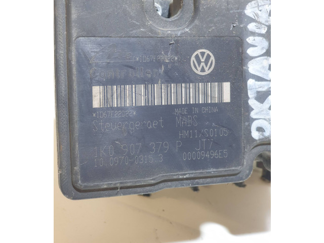 Jednotka ABS 1K0907379P, 00009496E5   Skoda Octavia Mk2 (1Z) 2007