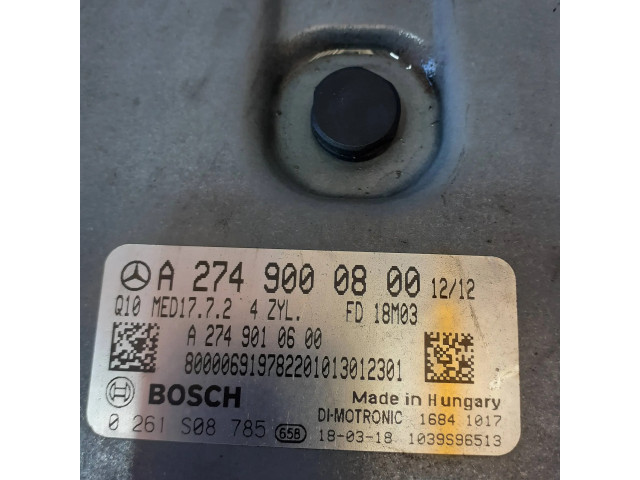Řídící jednotka A2749000800, 1039S96513   Mercedes-Benz C W205 2016