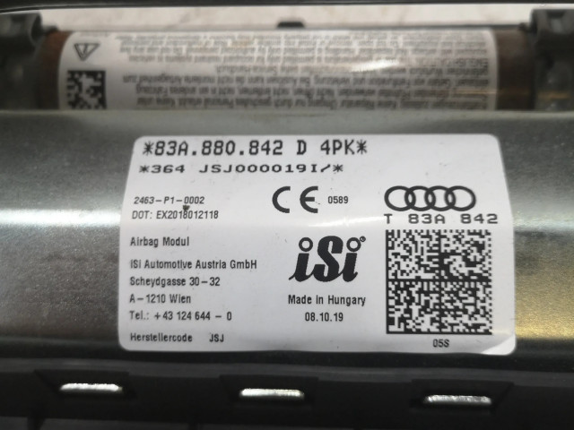 Подушка безопасности для колен 83A880842D   Audi Q3 F3