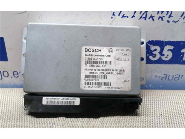 Блок управления коробкой передач HW9643926680, 9659205980   Peugeot 407