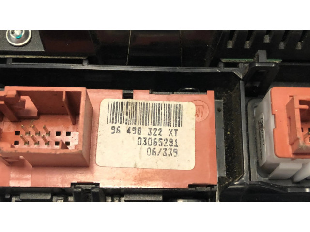 Блок управления климат-контролем 96498322XT, 96573328ZD   Citroen C6