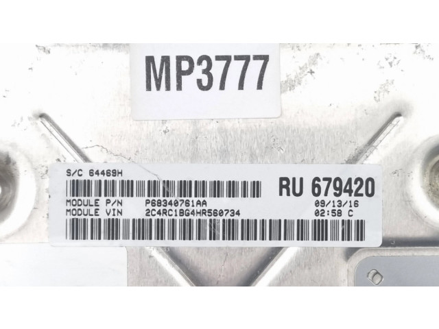 Řídící jednotka P05150888AD, A2C7397810400   Chrysler Pacifica 2018