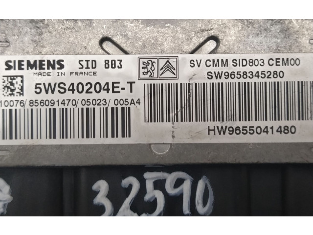 Řídící jednotka SW9658345280   Peugeot 407 2004