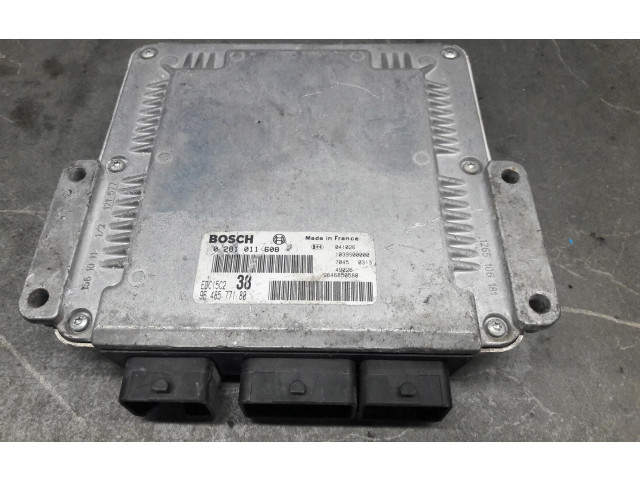 Блок управления двигателем ECU 0281011608   Lancia Phedra
