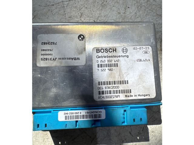 Блок управления коробкой передач 0260002642, 7522980   BMW 3 E46