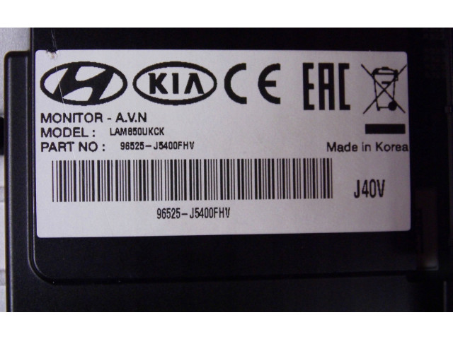 Дисплей    96525J5400FHV   KIA Stinger