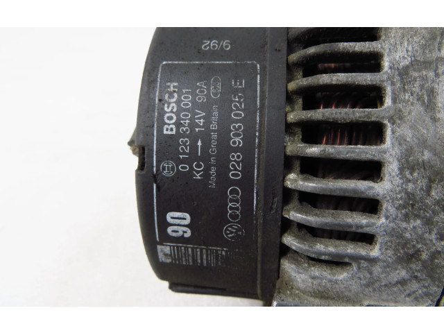 Генератор 028903025E, 0123340001   Audi 80 90 S2 B4      