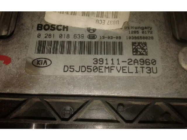 Řídící jednotka 0281018639, CENTRALITAMOTORUCE   KIA Ceed 
