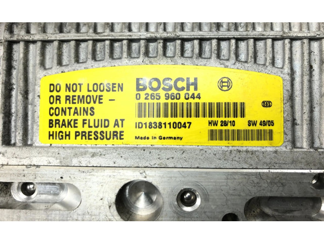 Jednotka ABS 0265250010, A0044314212   Mercedes-Benz SL R230 2003