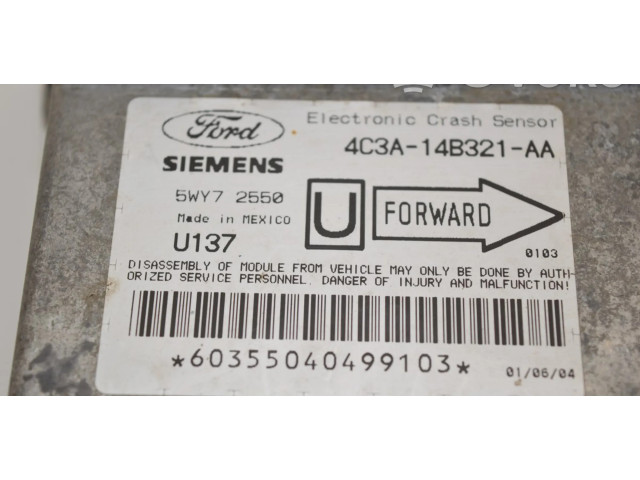 Блок подушек безопасности 5WY72550, 3C3Z-14B321-AA   Ford Excursion